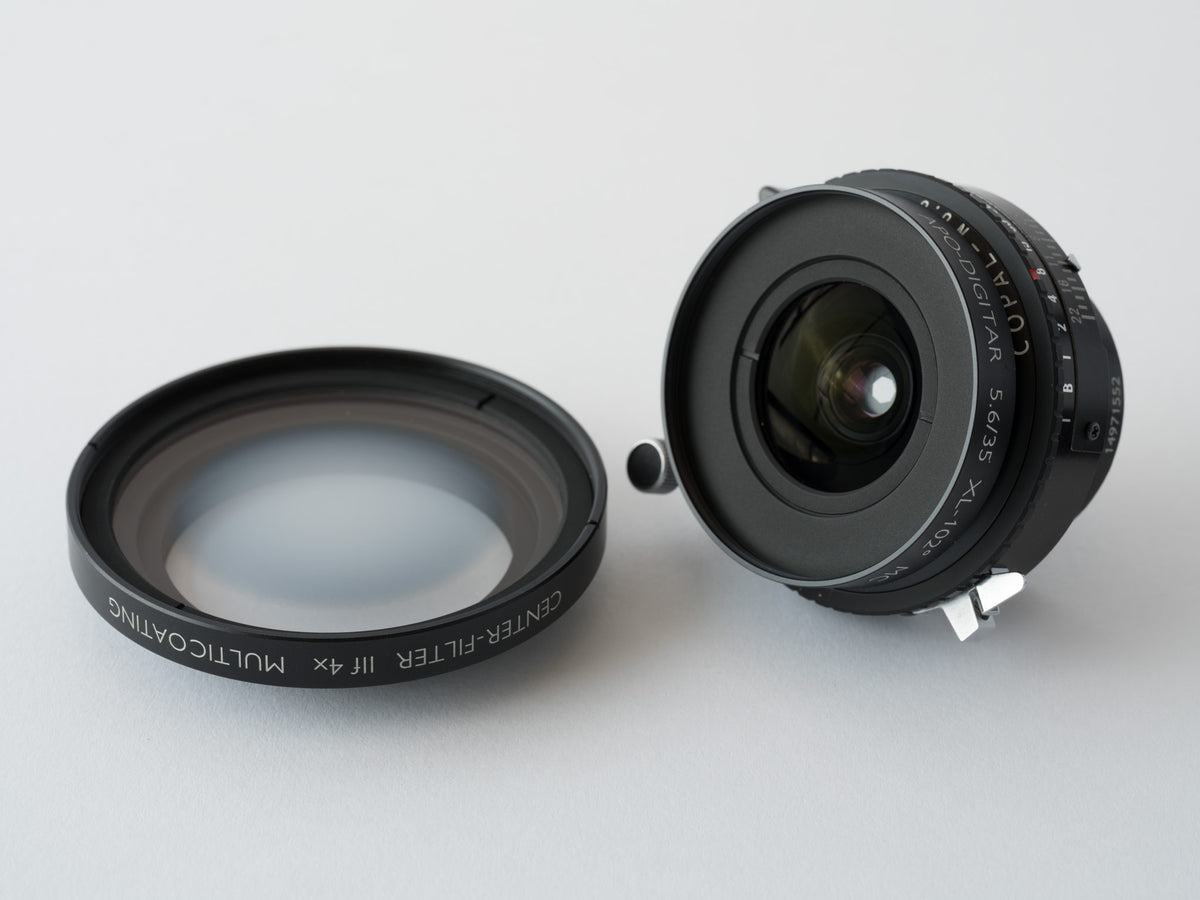 Schneider-Kreuznach Apo-Digitar 5.6/35XL Copal 0 + Center Filter